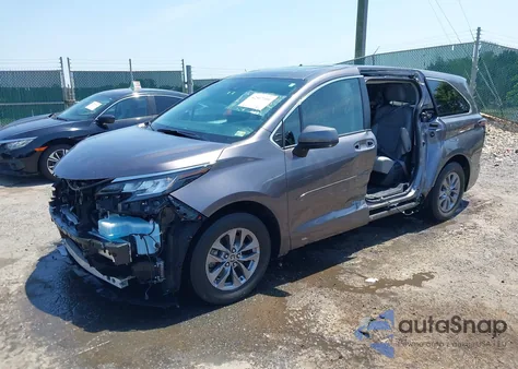 2023 Toyota Sienna Xle from USA, damaged, VIN 5TDYRKECXPS139552